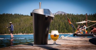 Portable Beer System with Fizzics Micro-foam Technology