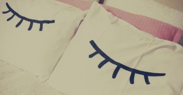 Sleeping Eyelashes Pillowcases