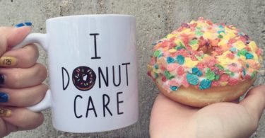 I Donut Care Mug