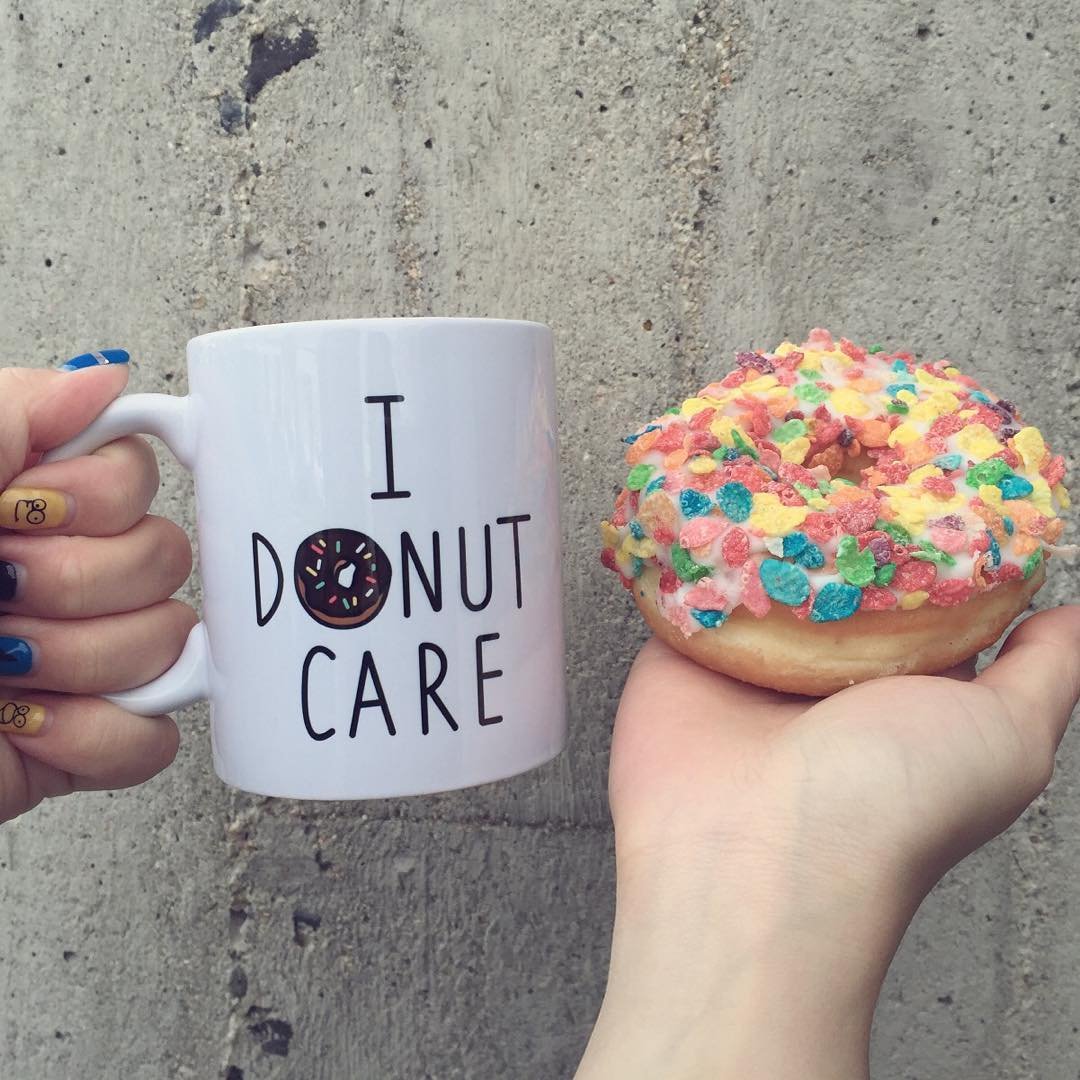 I Donut Care Mug