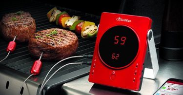 GrillEye Smart Bluetooth Grilling & Smoking Thermometer