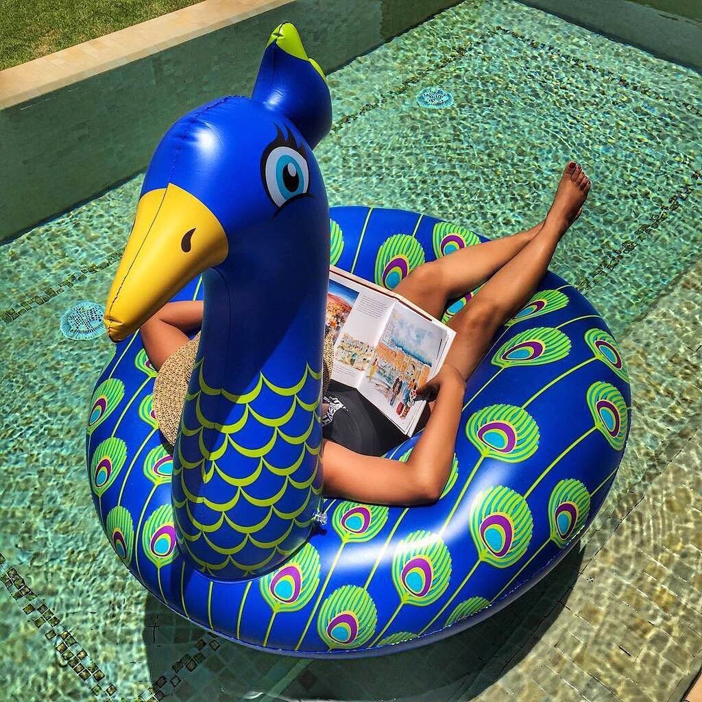 Giant Peacock Pool Float