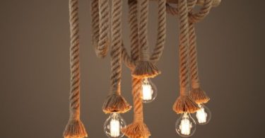 Nautical Rope Pendant Light