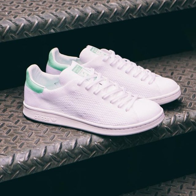 stan smith white green