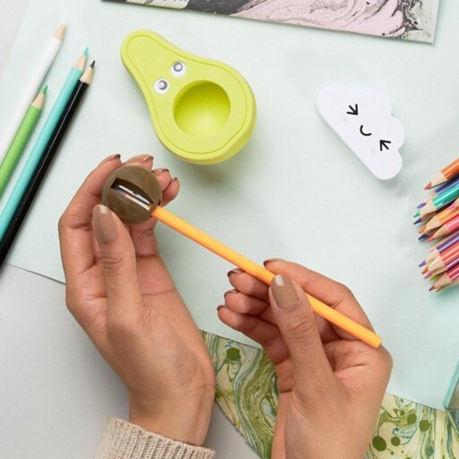 Giant Avocado Eraser & Pencil Sharpener