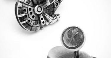 Star Wars Palladium Millennium Falcon Cufflinks