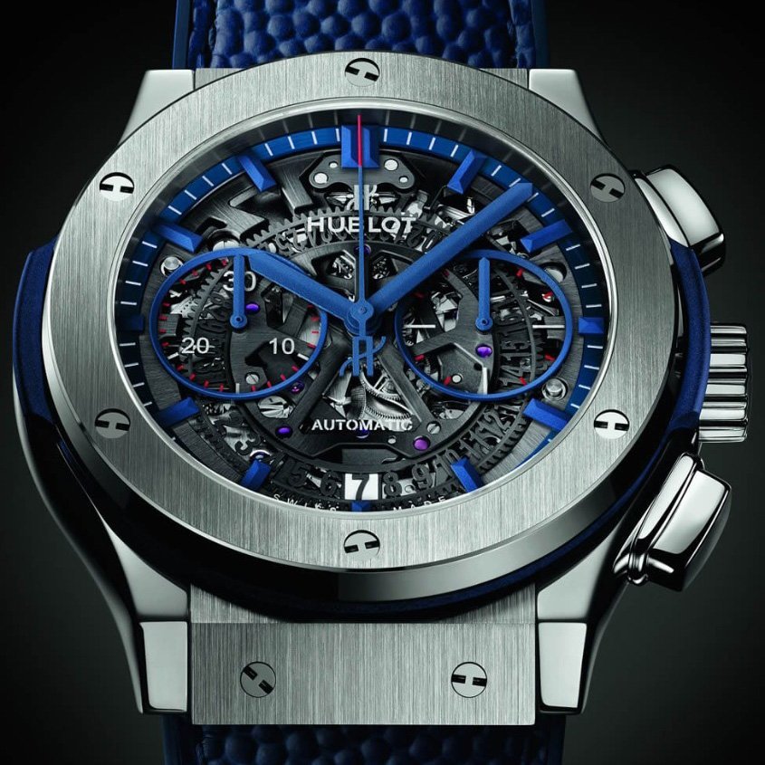 hublot classic fusion aerofusion black magic automatic watch