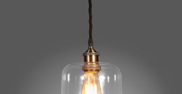 MonaLisa Gallery, Industrial Edison Vintage Style 1-Light Pendant