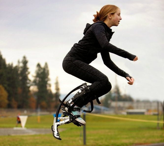 Kids Jumping Stilts by AIR Trekkers