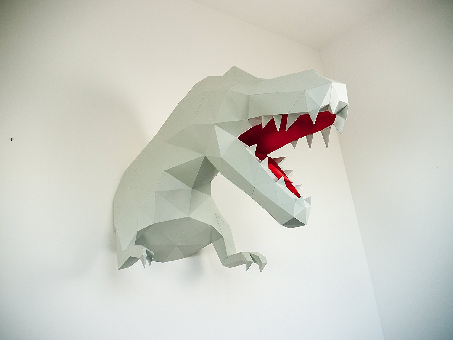 t rex paper plate craft