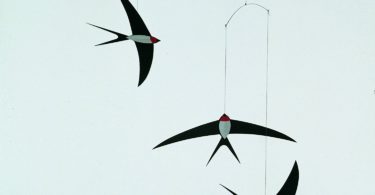 Flensted Mobiles 3 Swallow Hanging Mobile