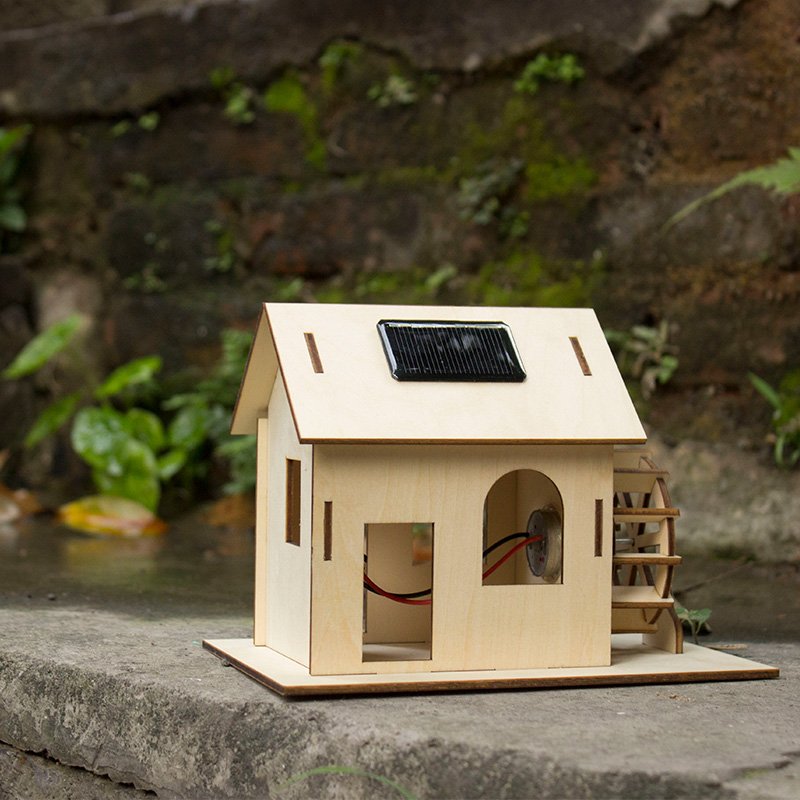 Solar Powered Watermill Kit