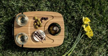 Picnic Time ‘Mesavino’ Portable Wine and Snack Table