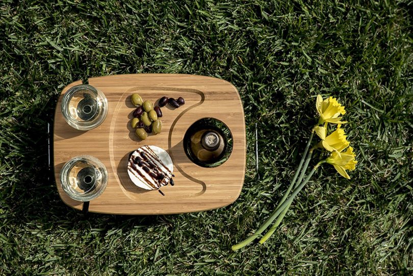 Picnic Time ‘Mesavino’ Portable Wine and Snack Table