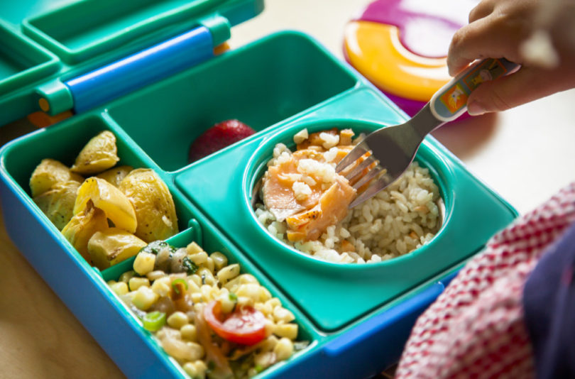 OmieBox Bento Lunch Box With Insulated Thermos For Kids