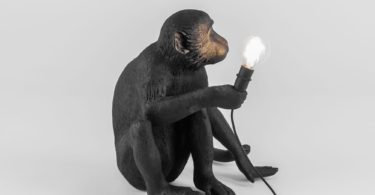 Sitting Monkey Lamp