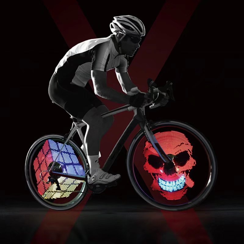 Colorful App Control Bicycle Wheel Light