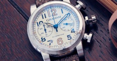 Graham Vintage Silverstone Vintage 44 Chronograph Watch