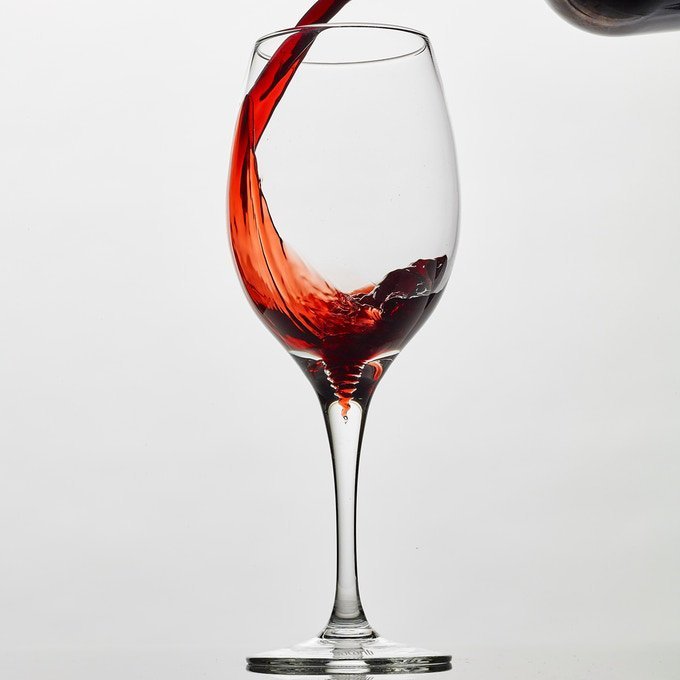 Spirale Sediment Filtering Wine Glass Set