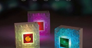 Photo Frame DIY Blocks Lamp