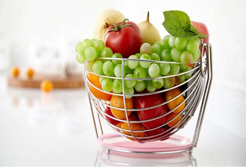 Tenta Kitchen Simplicity Collection Stainless Steel Wire Fruit Bowl