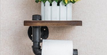 Bathroom Shelf & Roll Holder