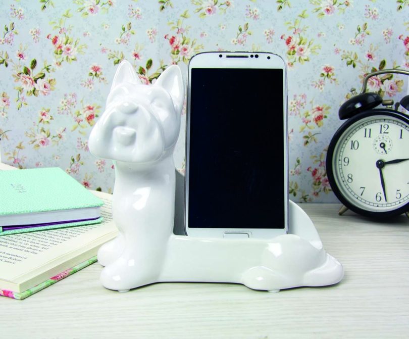 Paladone Dog & Bone Ceramic Phone Stand