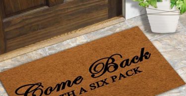 Come Back With A Six Pack Coco Doormat