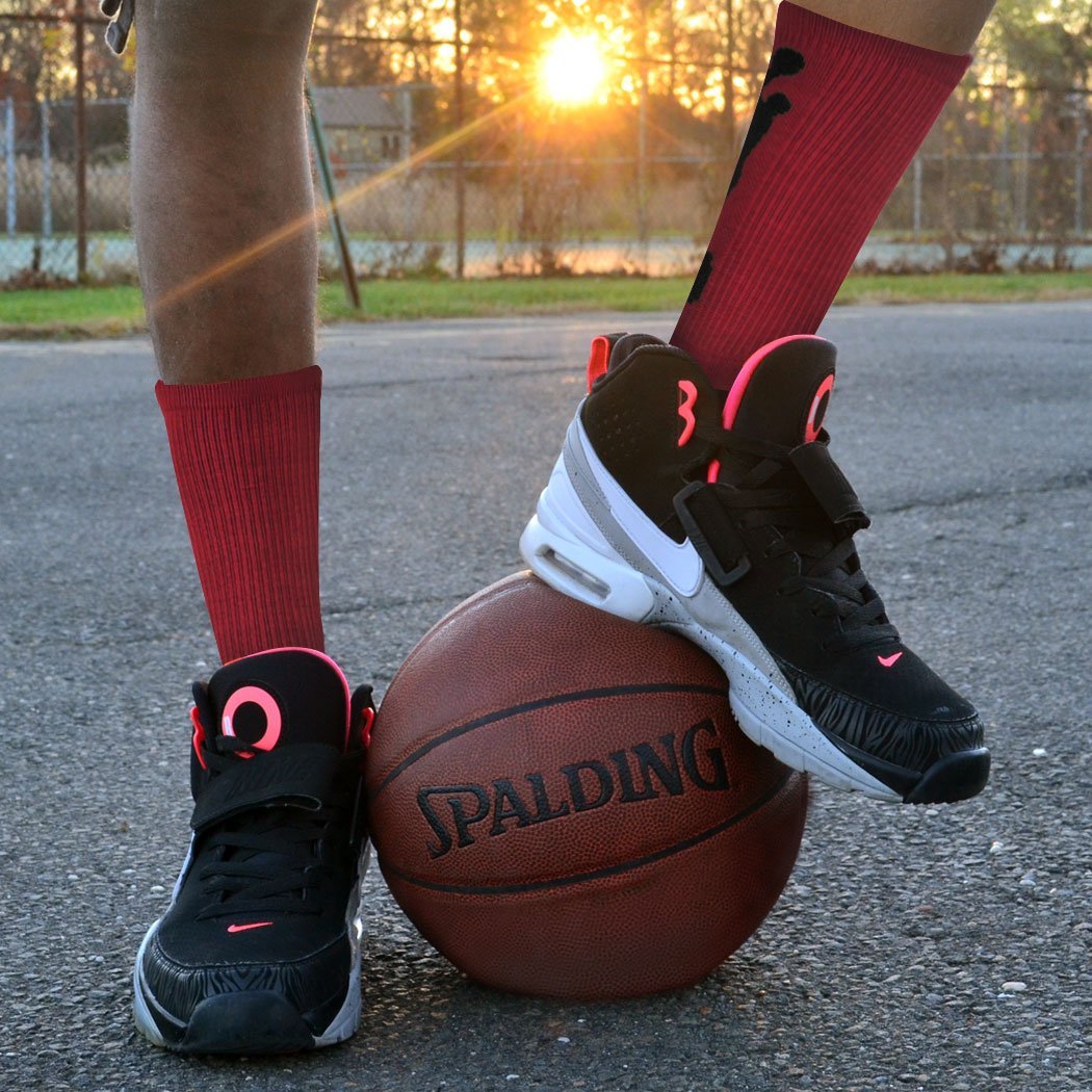 Basketball Sock by ChalkTalk SPORTS