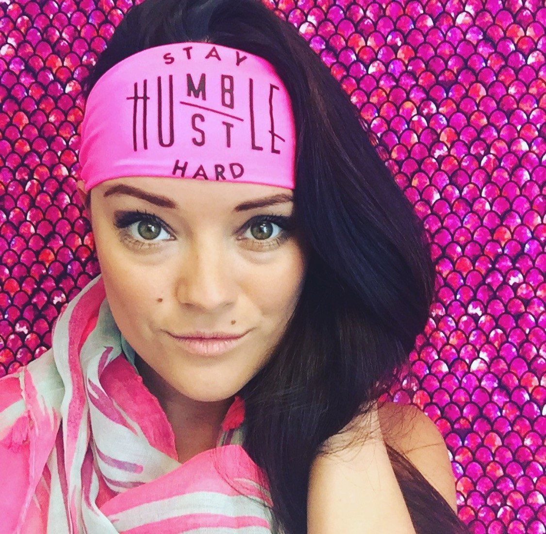 Stay Humble Hustle Hard Headband