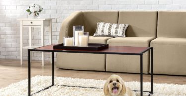 inus Modern Studio Collection Classic Rectangular Coffee Table