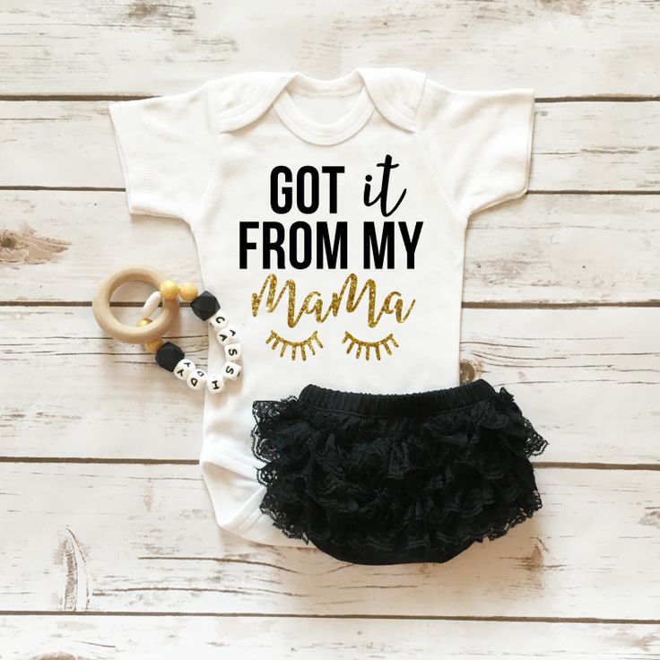 Winzik Newborn Infant Baby Girls Kids Outfits Got It From My Mama