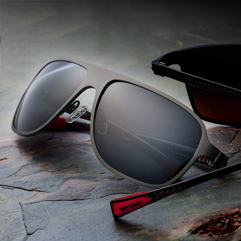 Breed Atmosphere Gunmetal Carbon Fiber Sunglasses » Petagadget