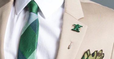 Army Man Lapel Pin