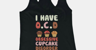 OCD Obsessive Cupcake Disorder Tank Top