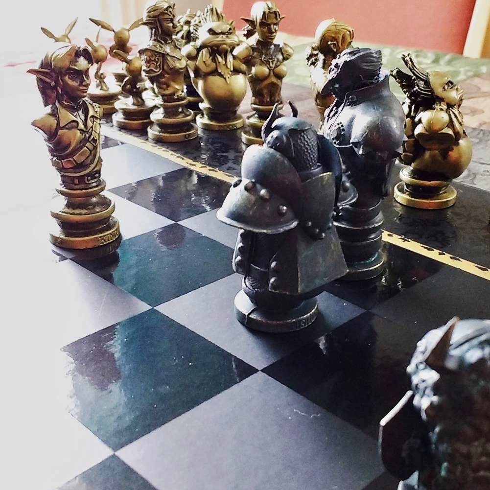 legend of zelda chess set