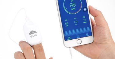 Smart Fingertip Pulse Oximeter by AUPALLA