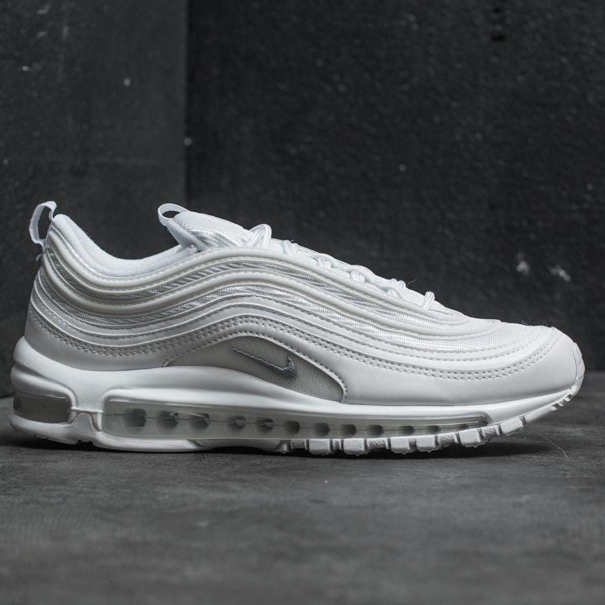 Nike Air Max 97 White & Wolf Grey Sneakers
