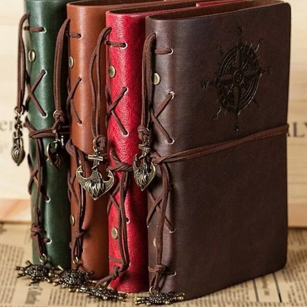 Leather Cover Vintage Pirate Journal