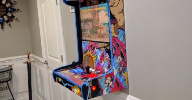 Wall-Mounted Arcade Cabinet