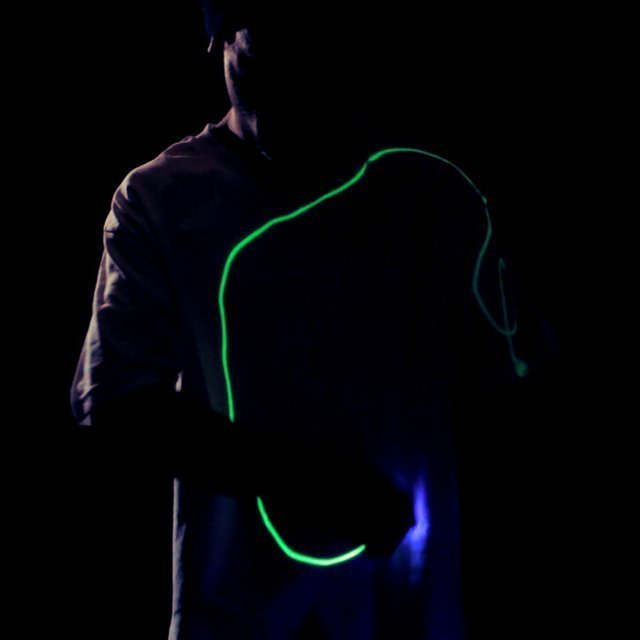 Interactive Glow T-Shirt by Glow Threads