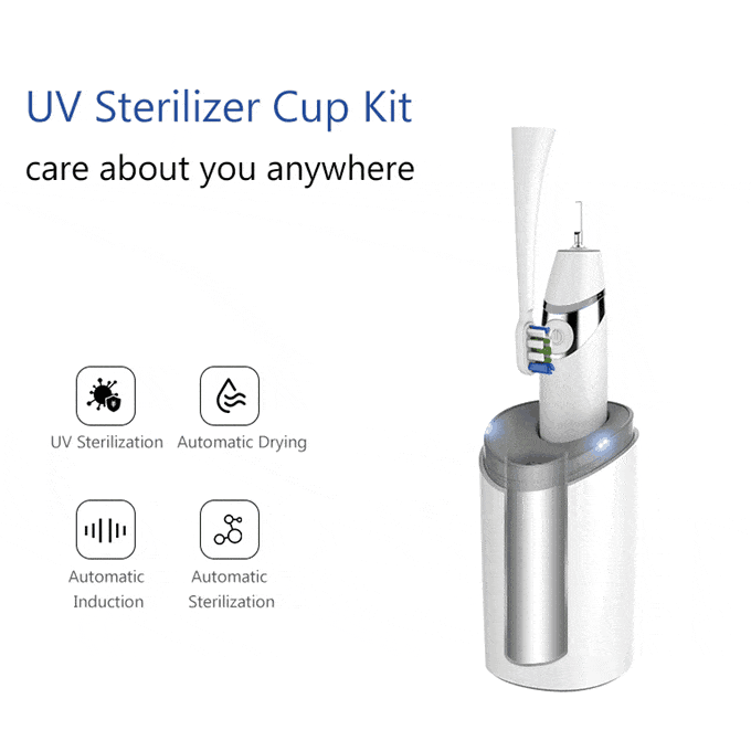 Allegro: Charging & Sterilizer Travel Cup Electric Toothbrush
