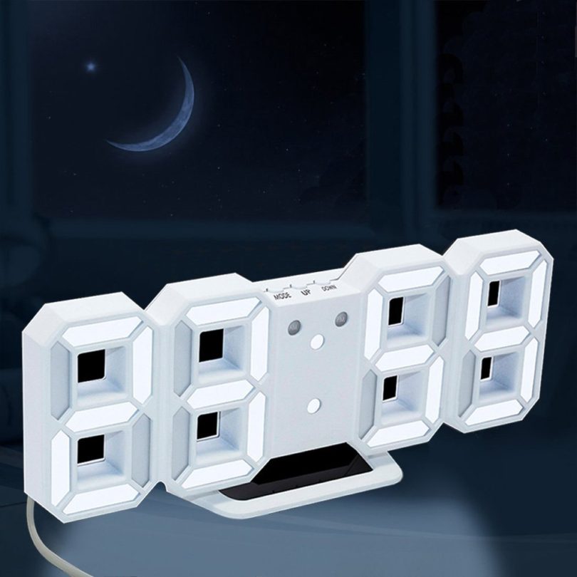 Desktop LED Digital Alarm Clock