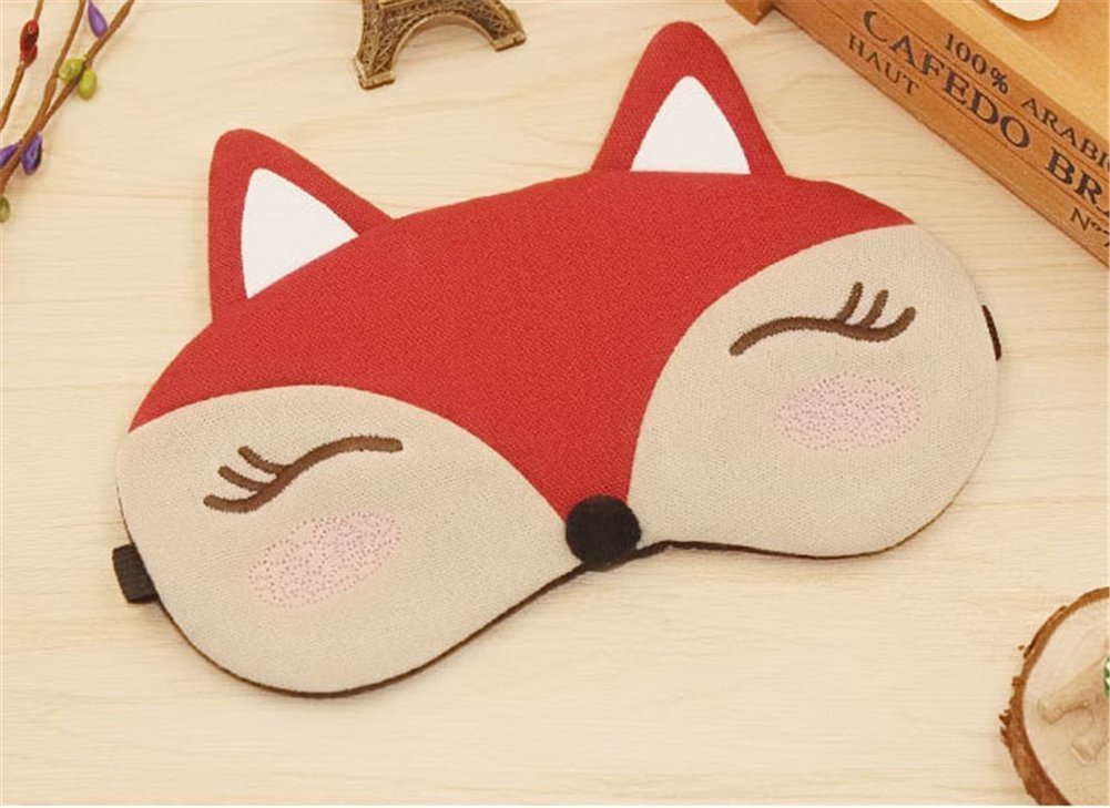 Drasawee Kawaii Comfort Sleeping Ice Bag Stuffed Eye Mask