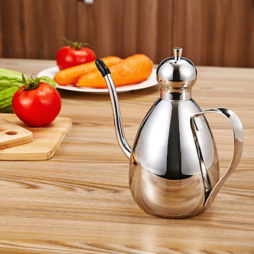 Stainless Steel Olive Oil Vinegar Can Bottle Pot