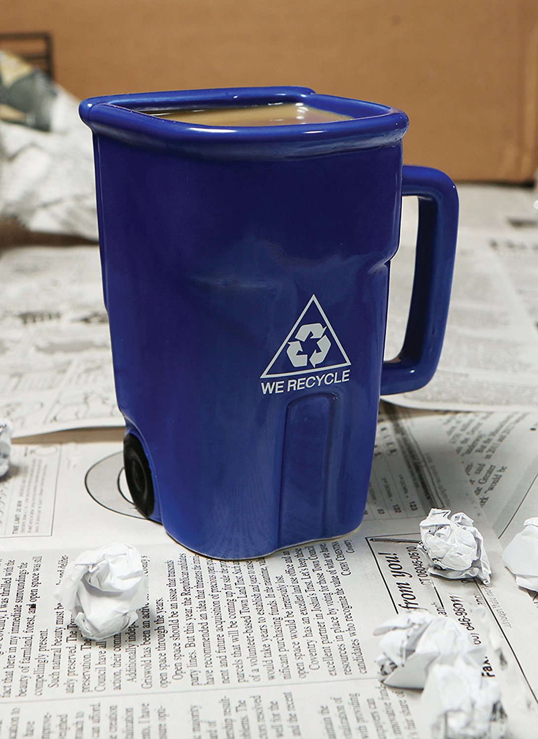 BigMouth Inc The Recycling Bin Mug