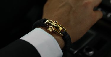 KCUF Luxury Paracord Bracelet 24K Gold