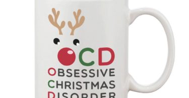 OCD Obsessive Christmas Disorder Mug