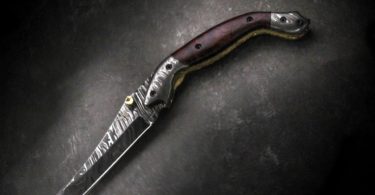 Navajo Tanto Folding Pocket Knife