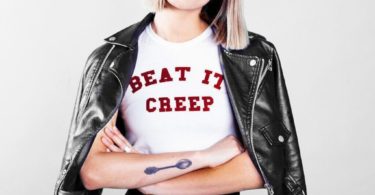 Beat It Creep Crop Top